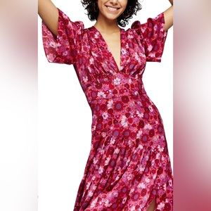 Top Shop Floral Dress, Size 6